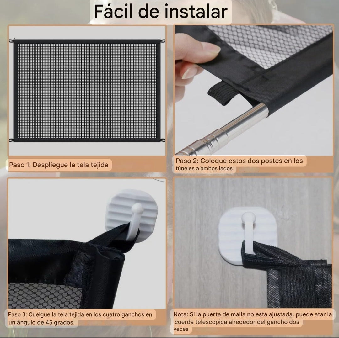 Malla Red de Seguridad P/Mascotas