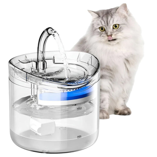 Bebedero C/Fuente Purificadora para Mascotas