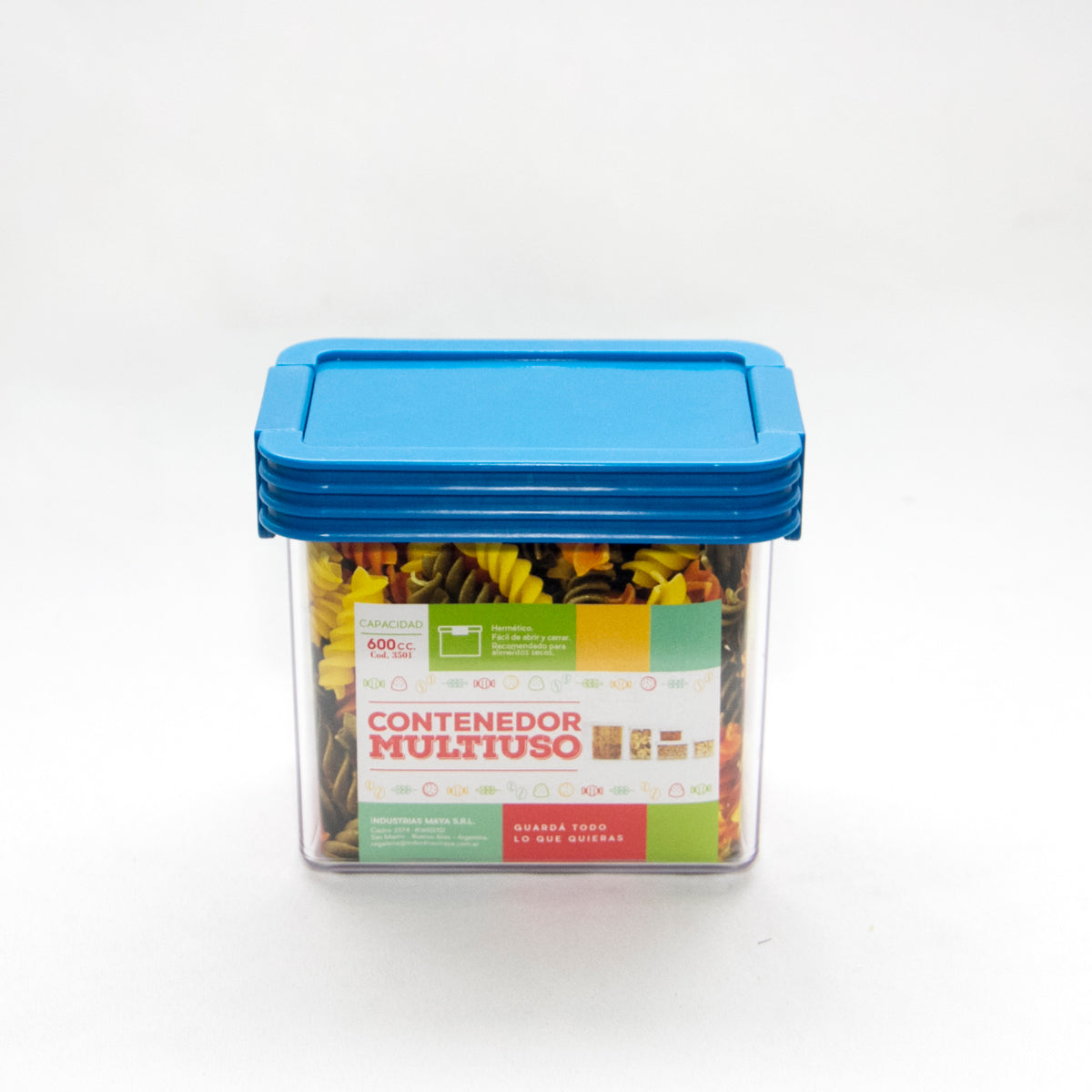 TUPPER CONTENEDOR MULTIUSO ACRÍLICO 600CC