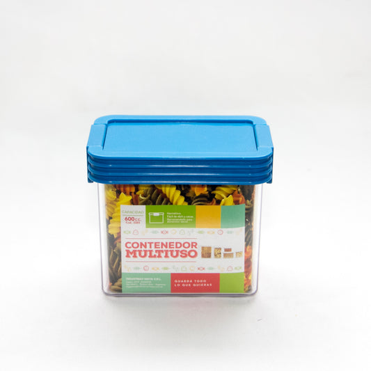 TUPPER CONTENEDOR MULTIUSO ACRÍLICO 600CC