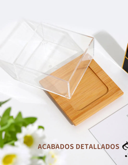 Organizador Acrílico con Tapa