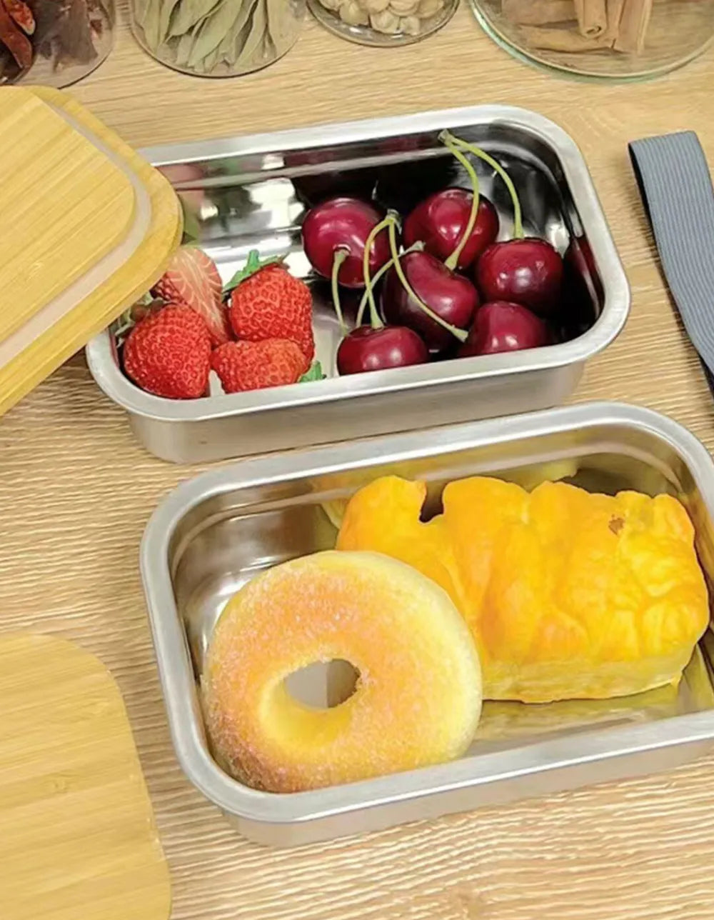 Tupper Bambú & Acero