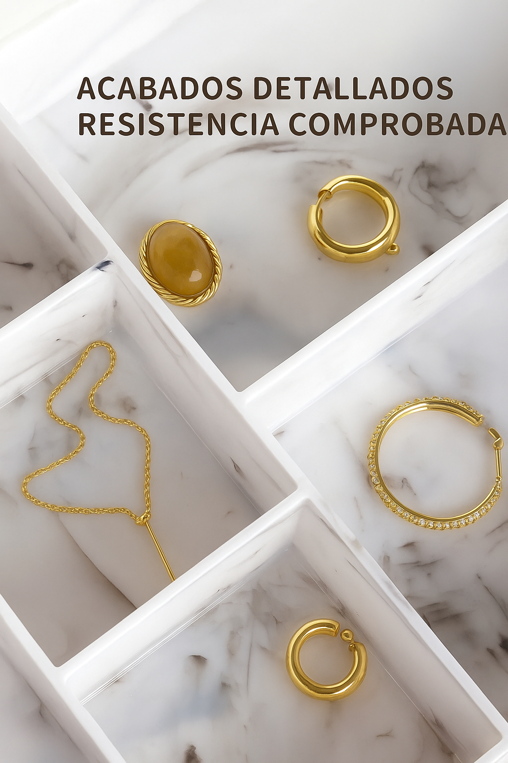 Organizador Efecto Mármol