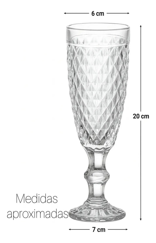 Copa de Champagne Labrada X2