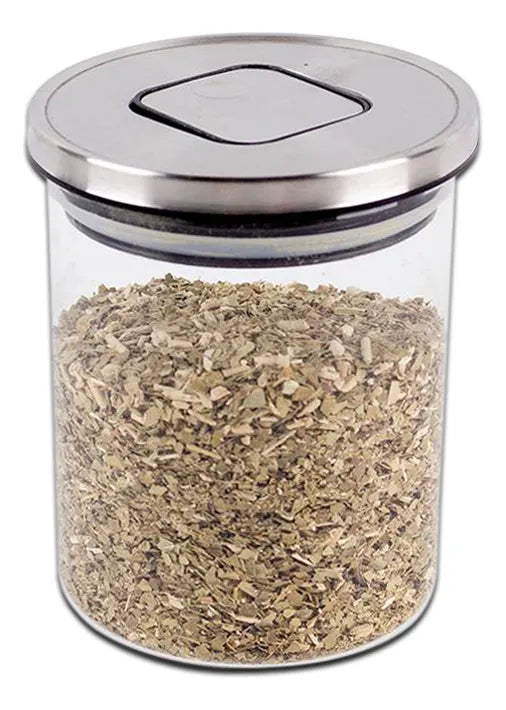 Frasco Tarro Hermético Vidrio 700ml Tapa Acero Redondo Color Tapa De Acero