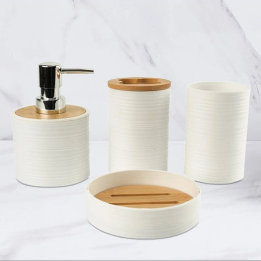 Set de Baño de Bambú Asthetic