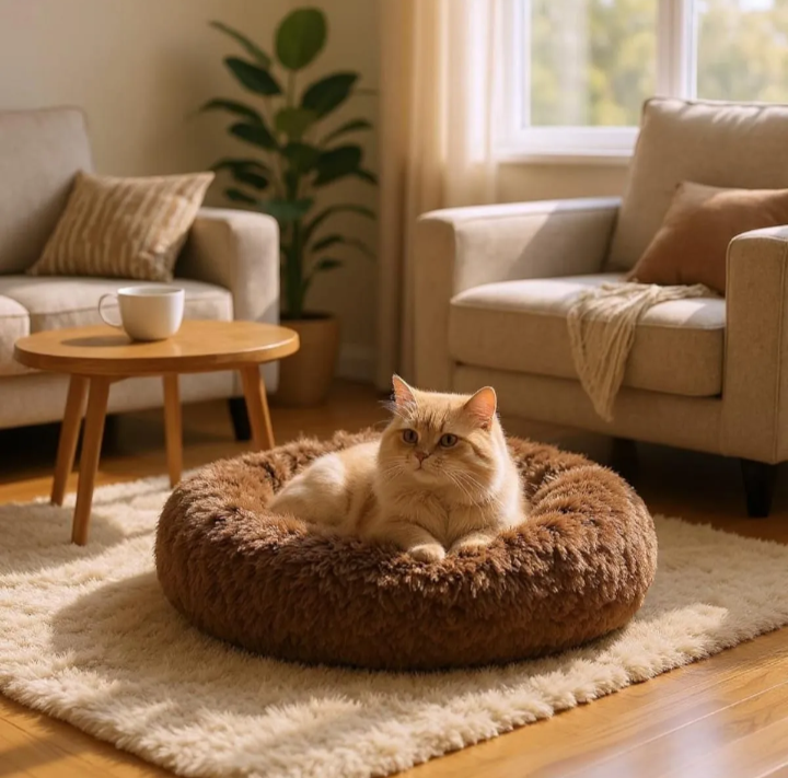 Cama Moisés Nido antiestres para mascotas Perros y gatos