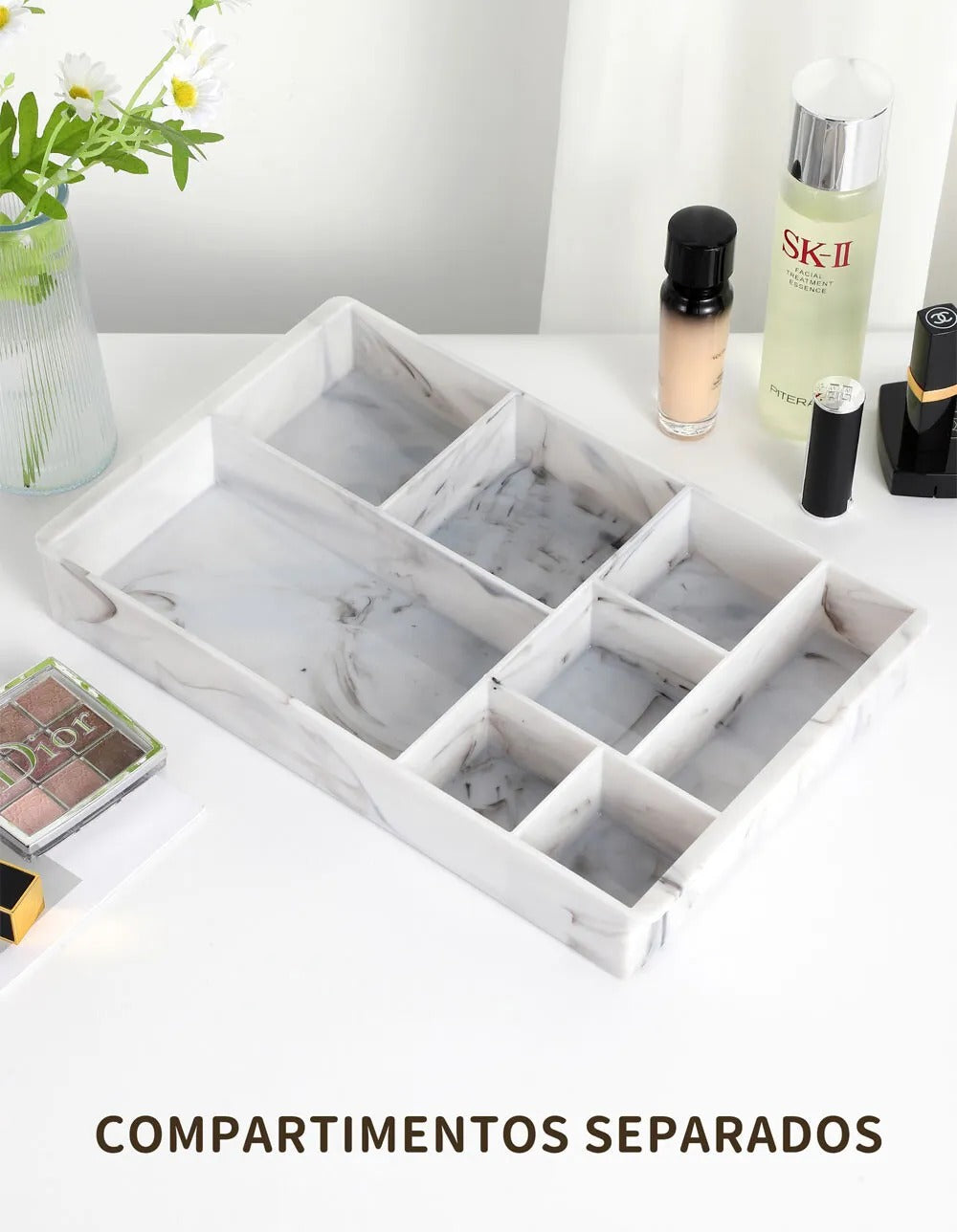 Organizador Efecto Mármol