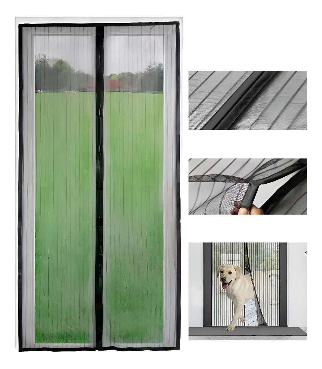 Puerta Mosquitera Magnética