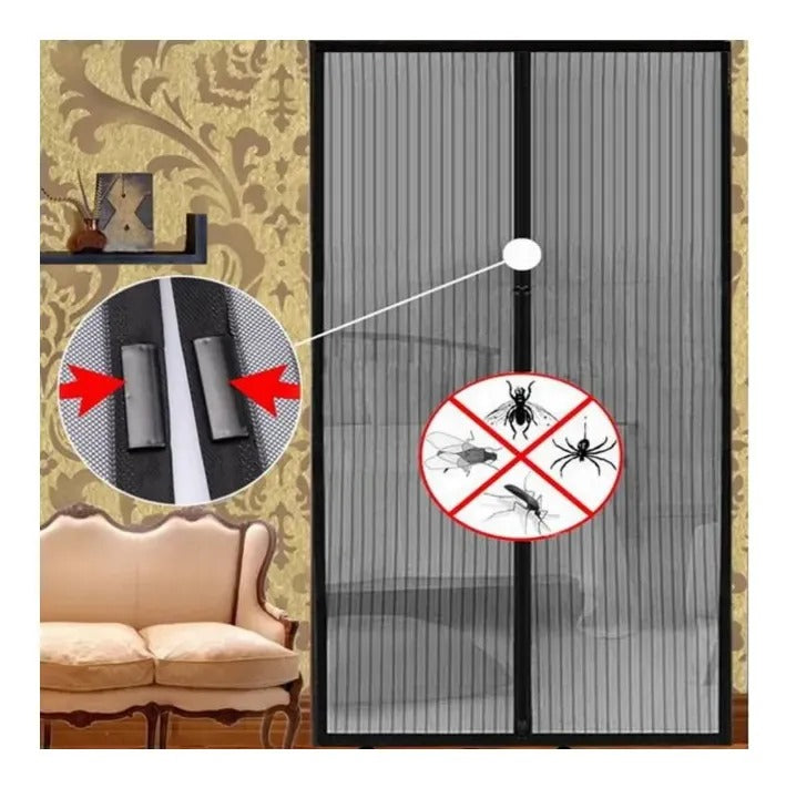 Puerta Mosquitera Magnética
