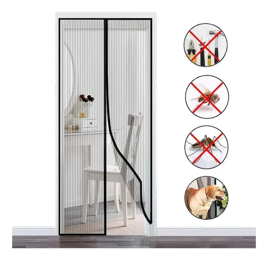 Puerta Mosquitera Magnética