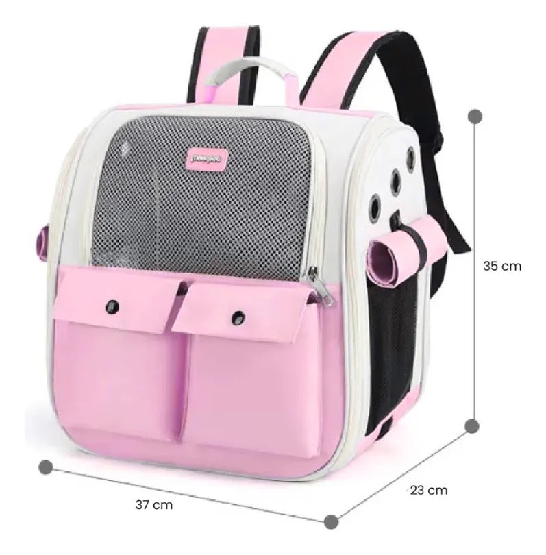 Mochila Transportadora para Gatos y Perros