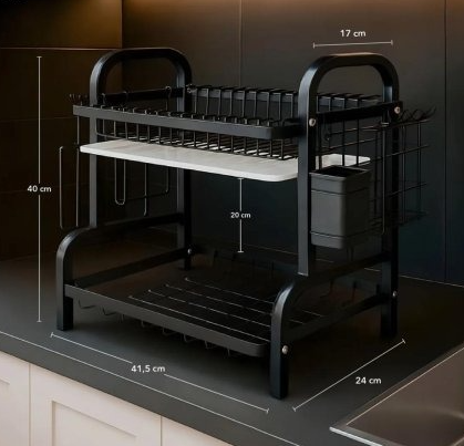 Escurridor de 2 Niveles Premium