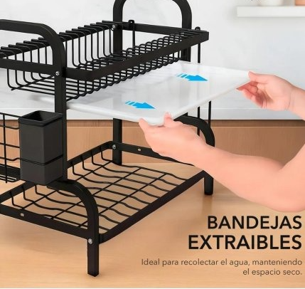 Escurridor de 2 Niveles Premium