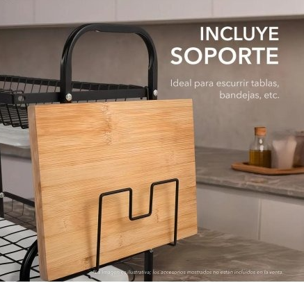 Escurridor de 2 Niveles Premium