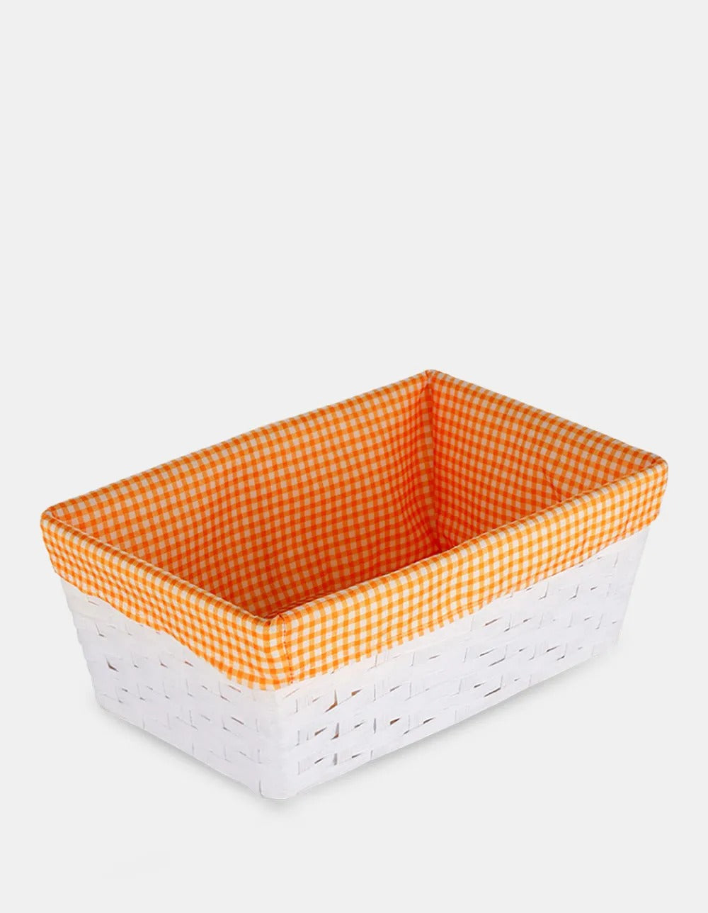 Canasto Organizador con Interior de Tela