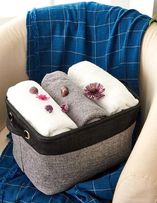 Canasto Pleglable de Tela