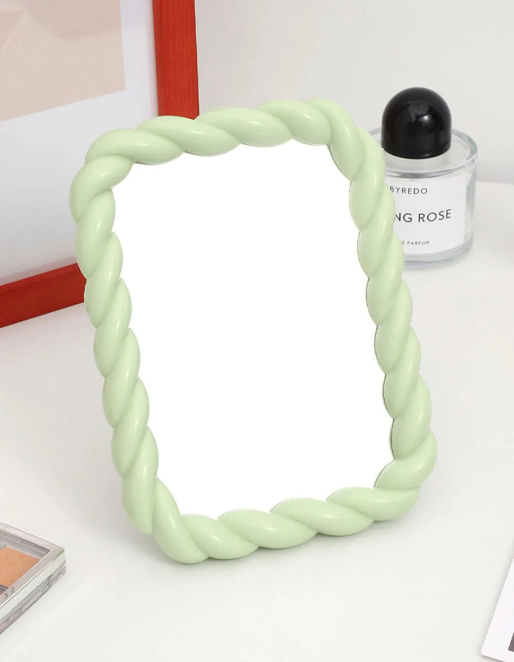 Espejo Decorativo Trenzado