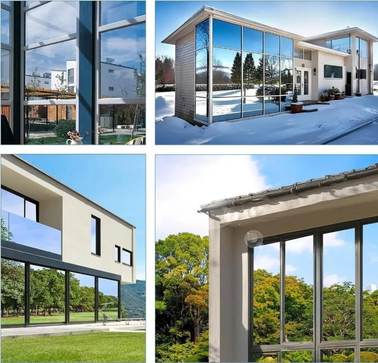 Film Espejado Polarizado 3mts Aislante Térmico + Espátula